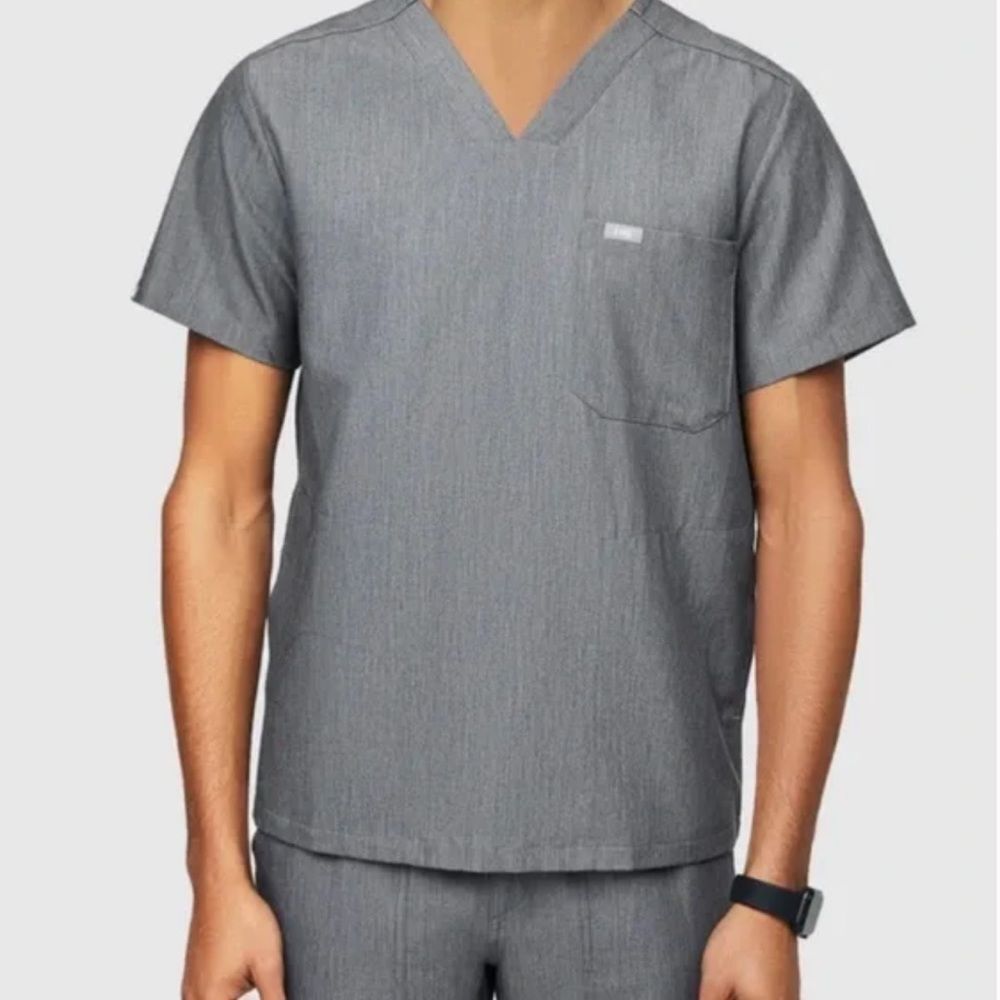 Figs Gray Women's Top